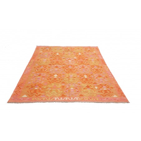 Tappeto Kilim Afghanistan marrone 158x210