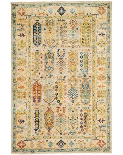 Tappeto Tribal Pakistan marrone 125x187