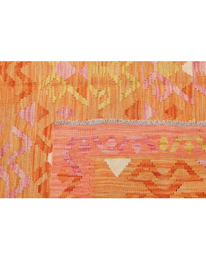 Tappeto Kilim Afghanistan marrone 158x210