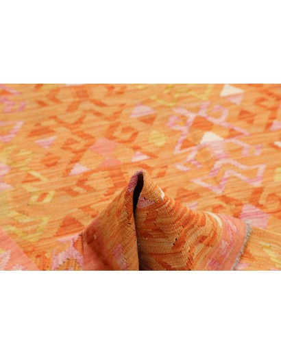 Tappeto Kilim Afghanistan marrone 158x210