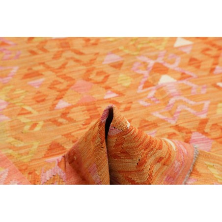 Tappeto Kilim Afghanistan marrone 158x210