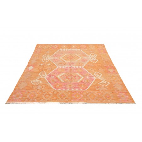 Tappeto Kilim Afghanistan arancione 156x200