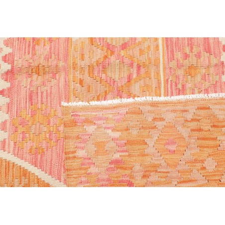 Tappeto Kilim Afghanistan arancione 156x200