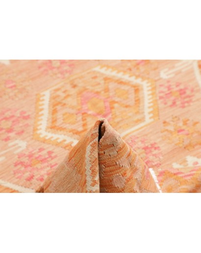 Tappeto Kilim Afghanistan arancione 156x200