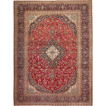 Tappeto Ardakan Persia marrone giallo 300x395