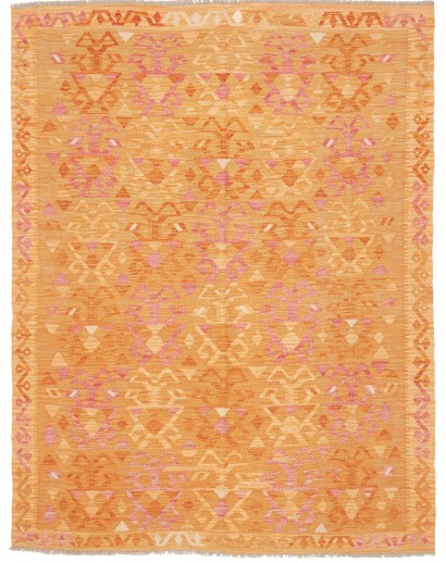Tappeto Kilim Afghanistan marrone 151x196