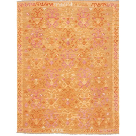 Tappeto Kilim Afghanistan marrone 151x196