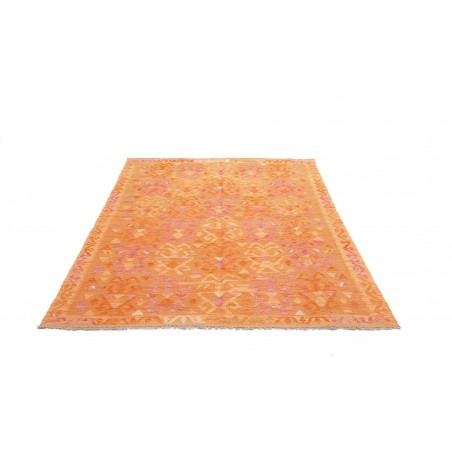 Tappeto Kilim Afghanistan marrone 151x196