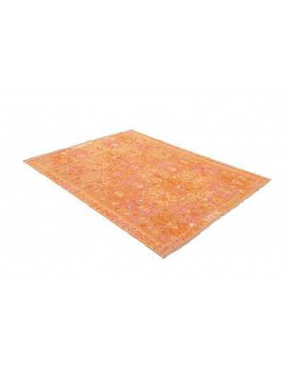 Tappeto Kilim Afghanistan marrone 151x196