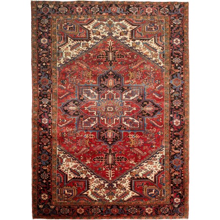 Tappeto Gorawan Persia marrone blu 235x327