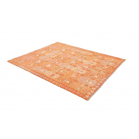 Tappeto Kilim Afghanistan arancione 158x196