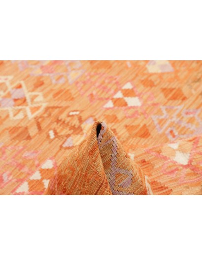 Tappeto Kilim Afghanistan arancione 158x196