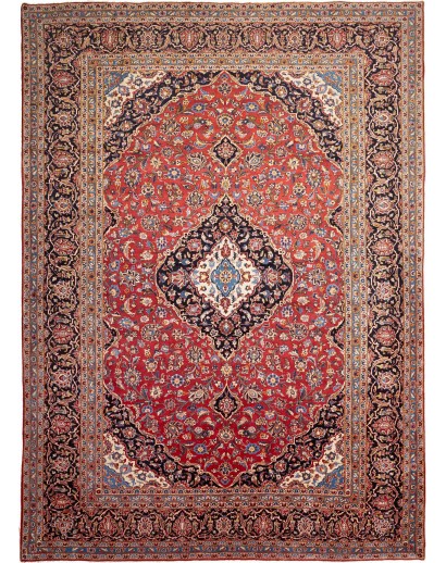 Tappeto Ardakan Persia marrone blu 290x400