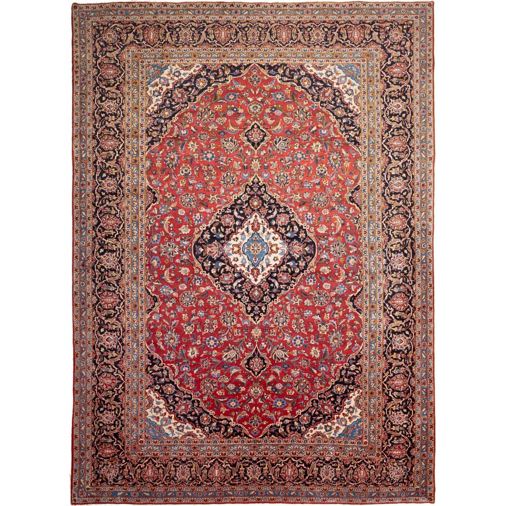 Tappeto Ardakan Persia marrone blu 290x400 Tappeto Ardakan Persia marrone blu 290x400