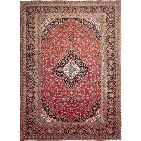 Tappeto Ardakan Persia marrone blu 290x400