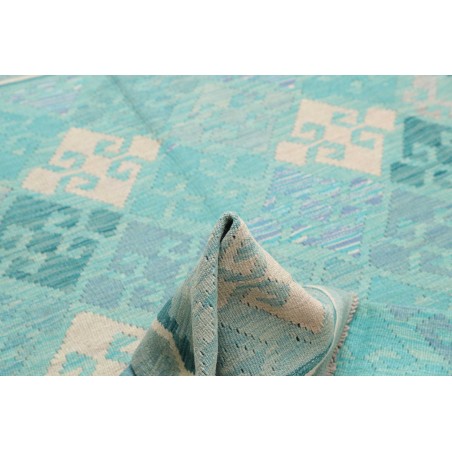 Tappeto Kilim Afghanistan blu 158x206