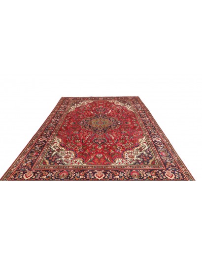 Tappeto Tabriz Persia marrone grigio 230x338