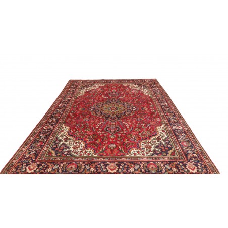 Tappeto Tabriz Persia marrone grigio 230x338