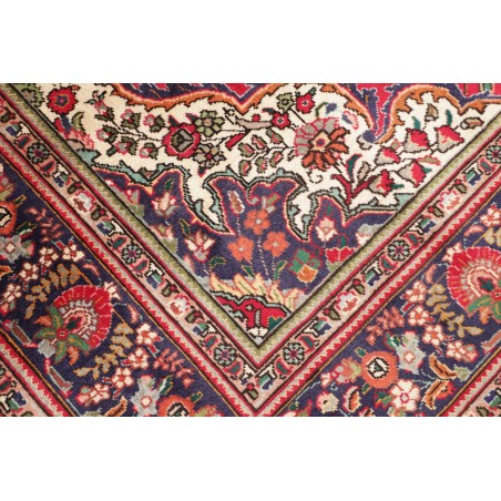 Tappeto Tabriz Persia marrone grigio 230x338