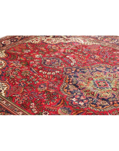Tappeto Tabriz Persia marrone grigio 230x338
