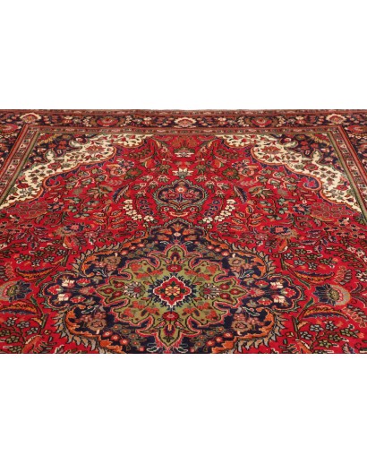 Tappeto Tabriz Persia marrone grigio 230x338