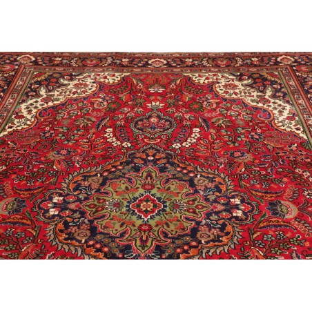 Tappeto Tabriz Persia marrone grigio 230x338