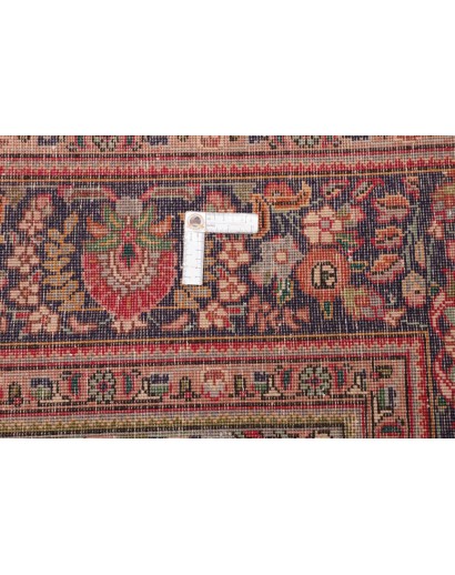 Tappeto Tabriz Persia marrone grigio 230x338