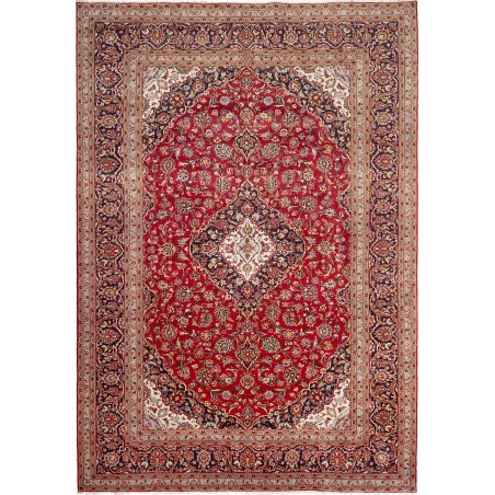 Tappeto Ardakan Persia marrone blu 247x357