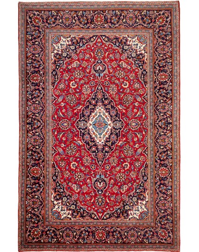 Tappeto Ardakan Persia marrone blu 199x299
