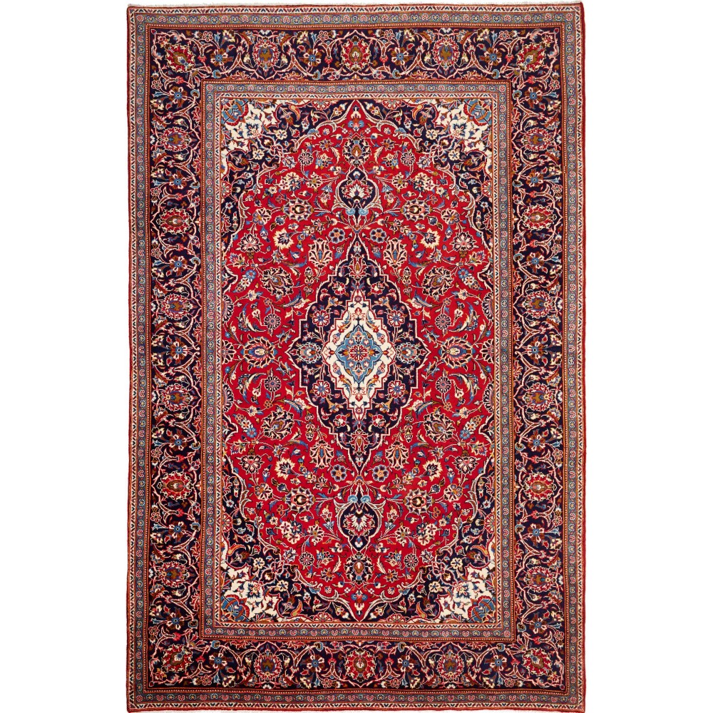 Tappeto Ardakan Persia marrone blu 199x299 Tappeto Ardakan Persia marrone blu 199x299
