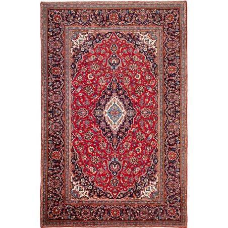 Tappeto Ardakan Persia marrone blu 199x299
