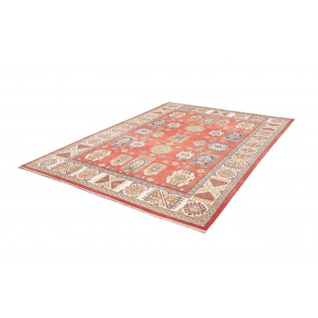 Tappeto Kazak Afghanistan marrone bianco 209x293