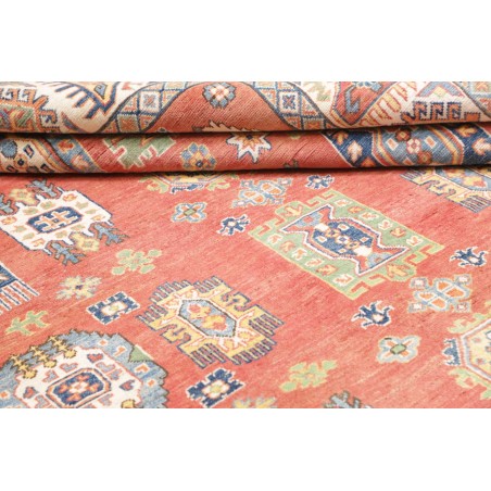 Tappeto Kazak Afghanistan marrone bianco 209x293