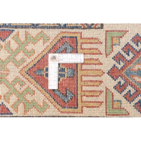 Tappeto Kazak Afghanistan marrone bianco 209x293