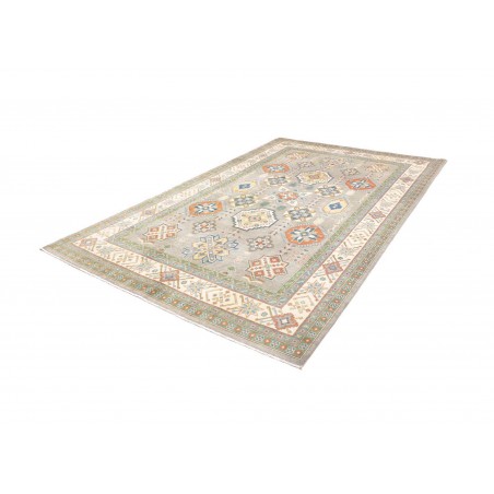 Tappeto Kazak Afghanistan beige marrone 198x303