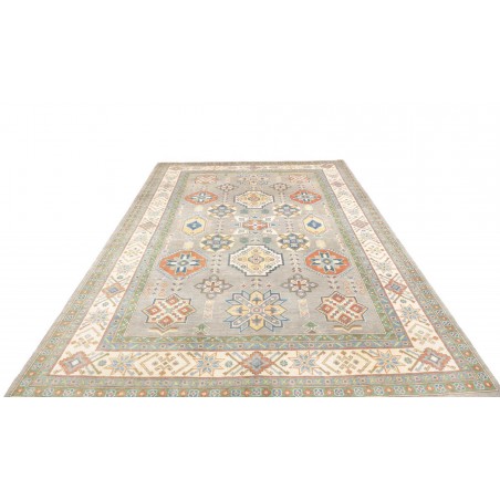 Tappeto Kazak Afghanistan beige marrone 198x303