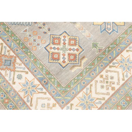 Tappeto Kazak Afghanistan beige marrone 198x303