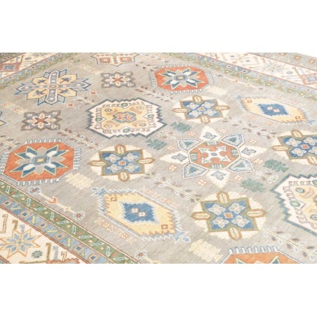 Tappeto Kazak Afghanistan beige marrone 198x303