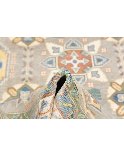 Tappeto Kazak Afghanistan beige marrone 198x303