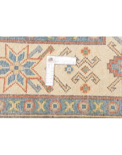Tappeto Kazak Afghanistan beige marrone 198x303