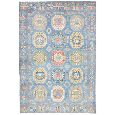 Tappeto Kazak Afghanistan beige grigio 198x290