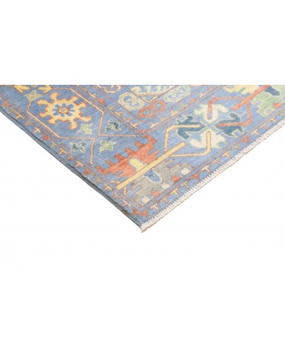 Tappeto Kazak Afghanistan beige grigio 198x290