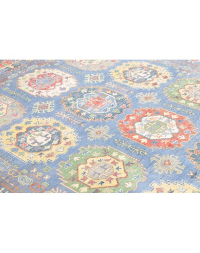 Tappeto Kazak Afghanistan beige grigio 198x290