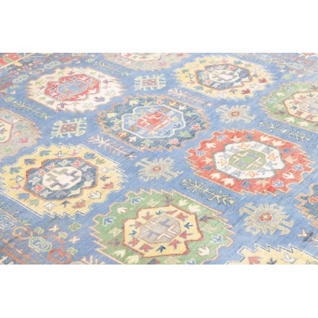 Tappeto Kazak Afghanistan beige grigio 198x290