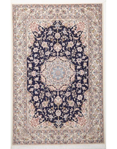 Tappeto Nain 9La Persia bianco grigio 135x205