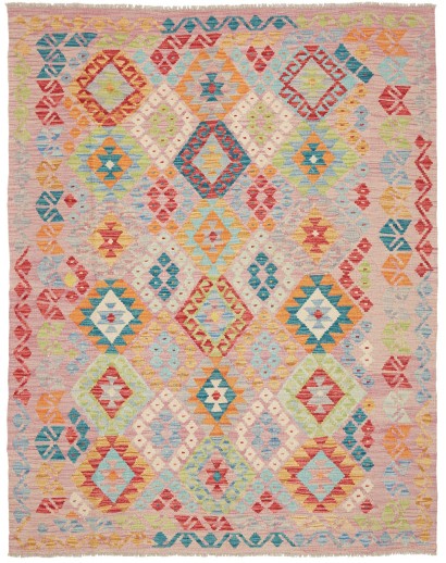 Tappeto Kilim Afghanistan marrone 153x197