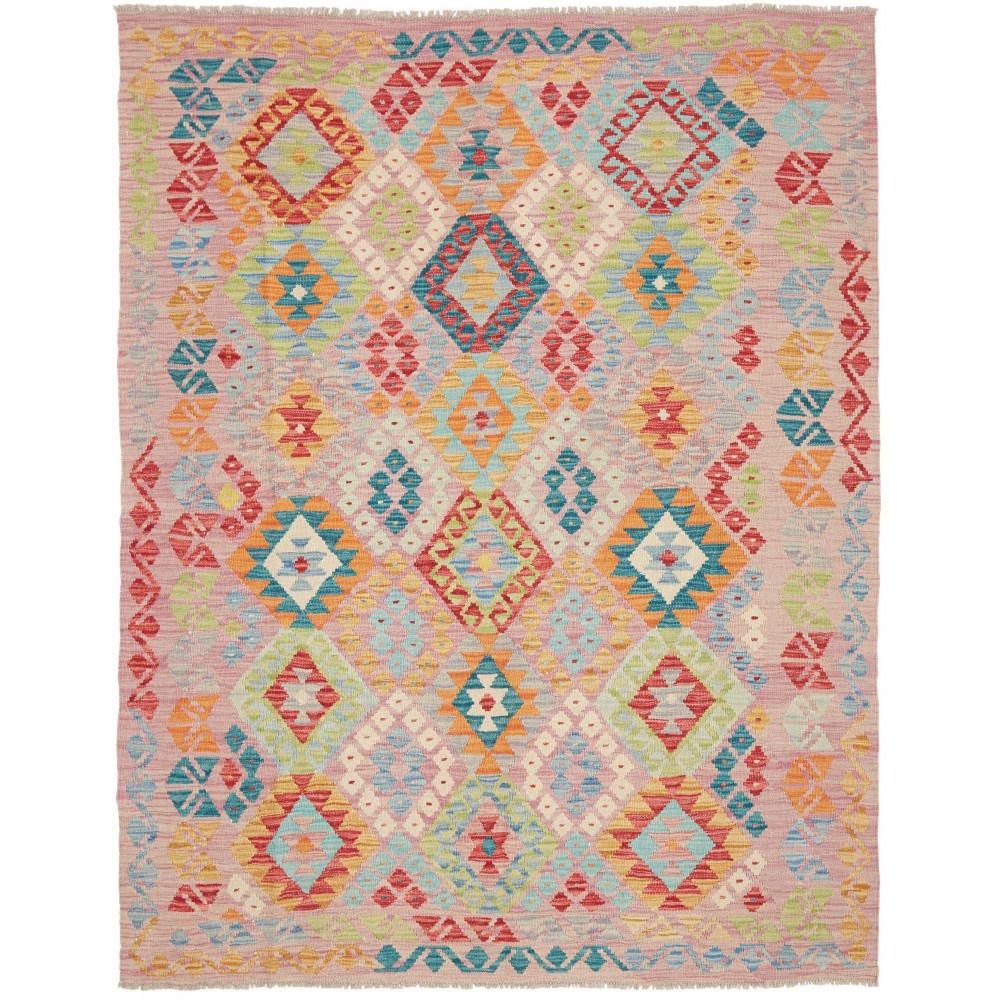 Tappeto Kilim Afghanistan marrone 153x197