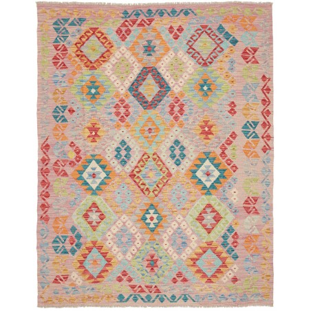 Tappeto Kilim Afghanistan marrone 153x197