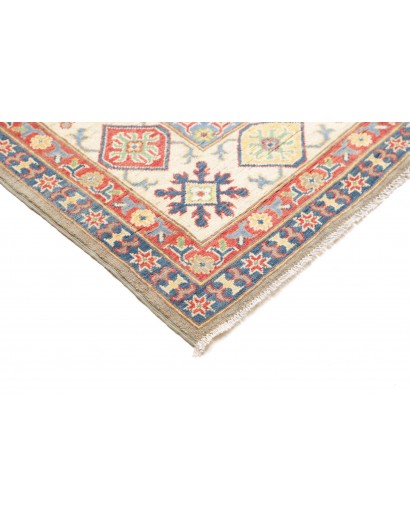 Tappeto Kazak Afghanistan beige grigio 199x281