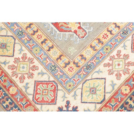 Tappeto Kazak Afghanistan beige grigio 199x281